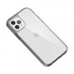 Wholesale Transparent Shockproof Clear Back Shell Case for iPhone 12 Pro Max 6.7 (Clear)